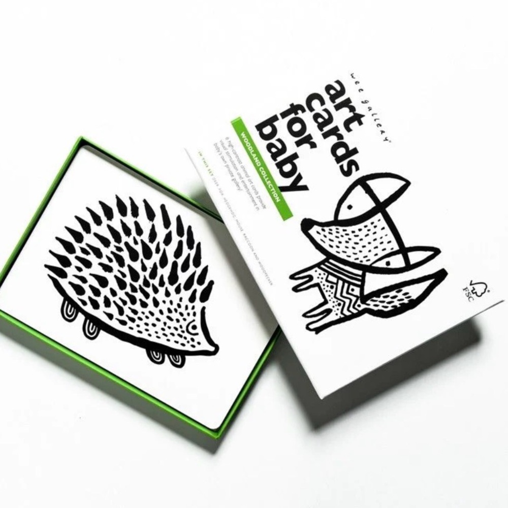 Wee gallery art cards for baby